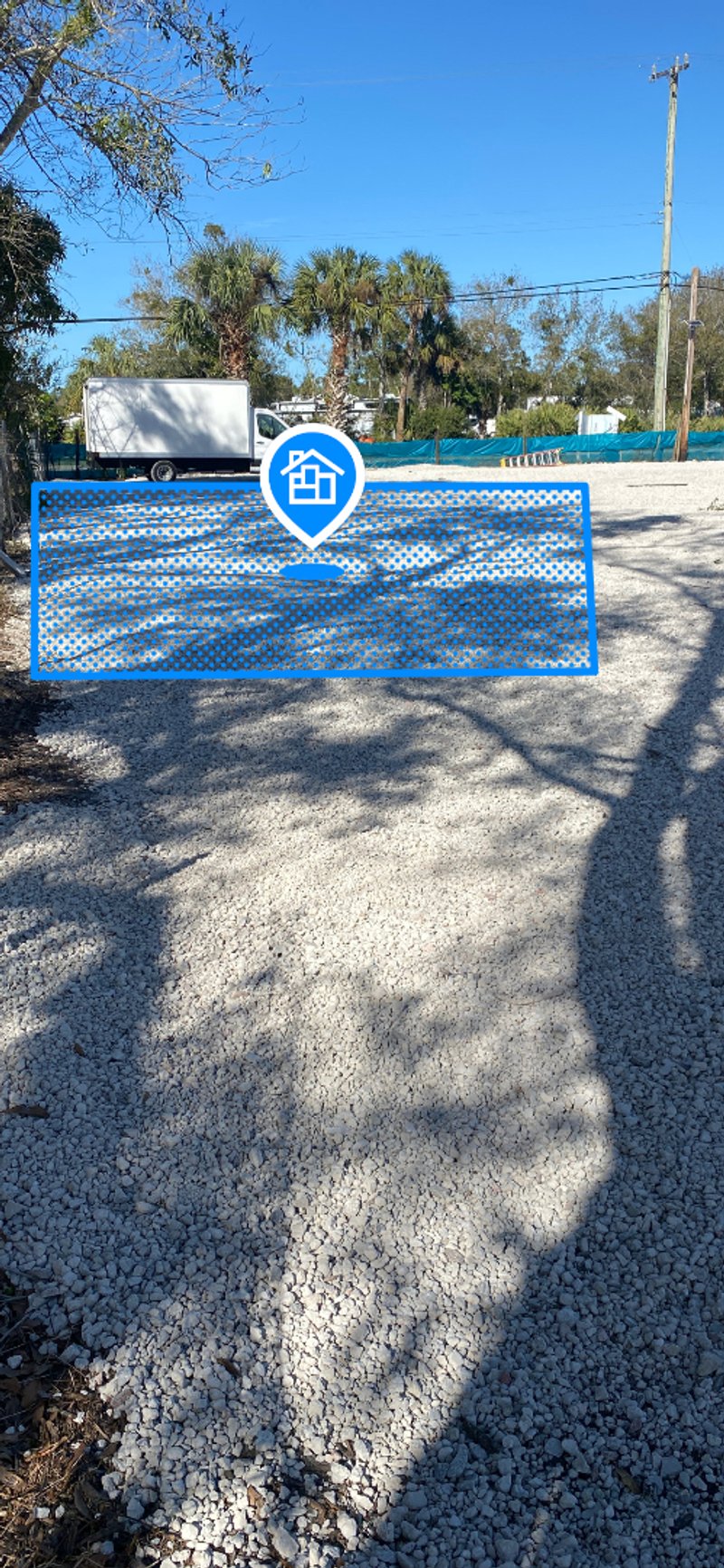 Parking Lot in Fort Pierce, Florida 0