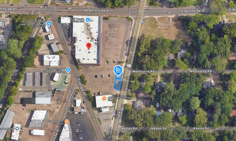Parking Lot in Jackson, Mississippi 2