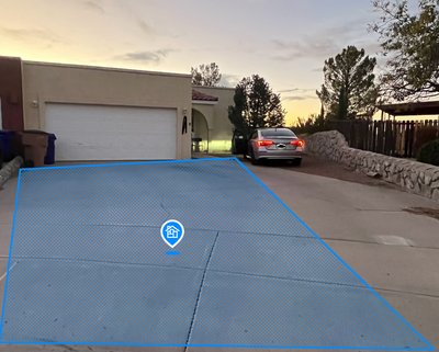 20 x 20 Driveway in Las Cruces, New Mexico near [object Object]