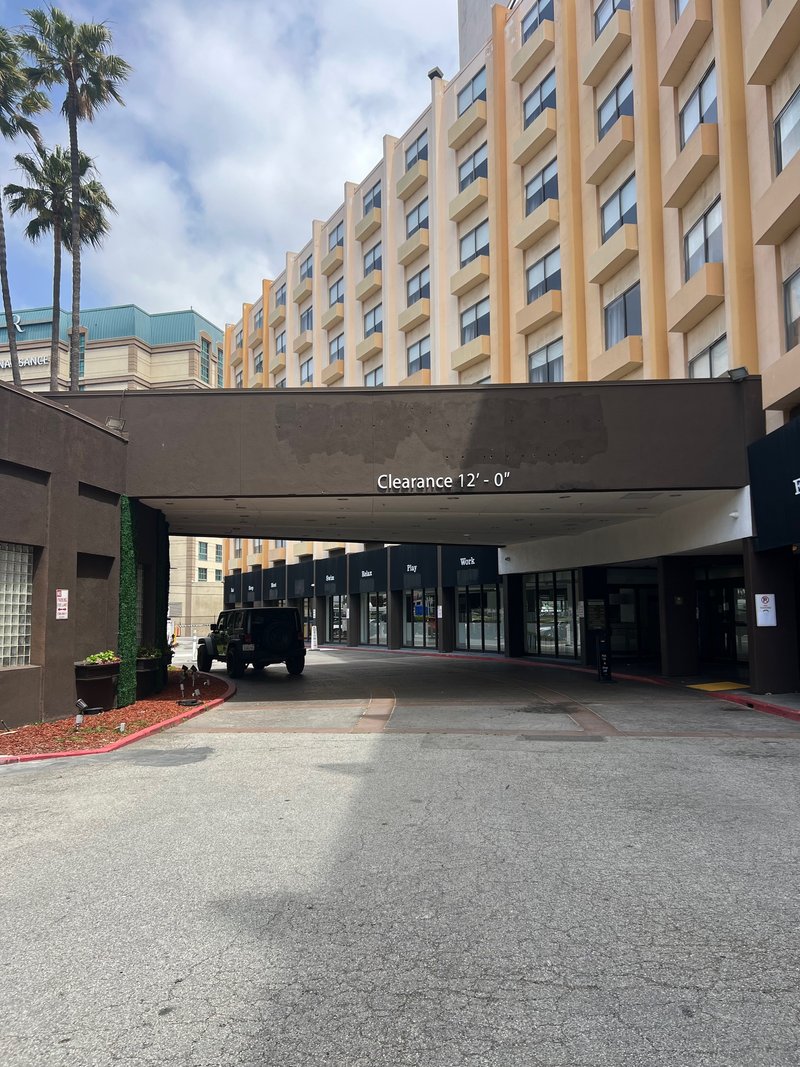 Parking Lot in Los Angeles, California 0