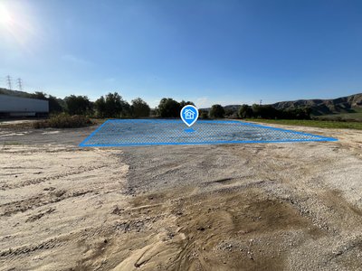 70 x 10 Unpaved Lot in Redlands, California near [object Object]