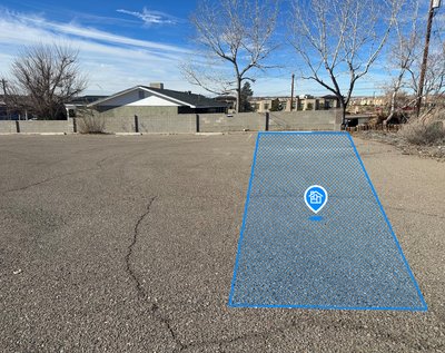 40 x 15 Parking Lot in Rio Rancho, New Mexico