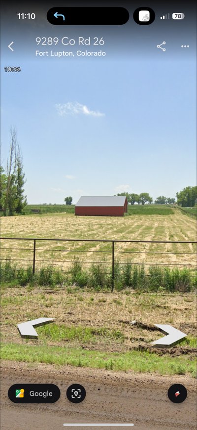 20×12 Unpaved Lot in Fort Lupton, CO near 12499 County Road 19