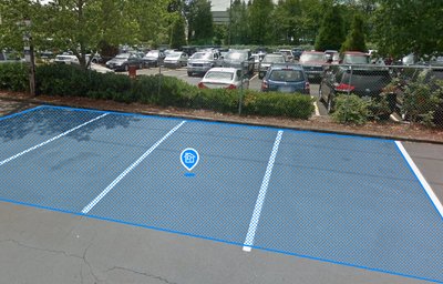 12 x 20 Parking Lot in Portland, Oregon near 9687 NE Cascades Pkwy, Portland, OR 97220, United States