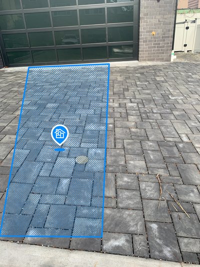 20 x 12 Driveway in Edgewater, New Jersey