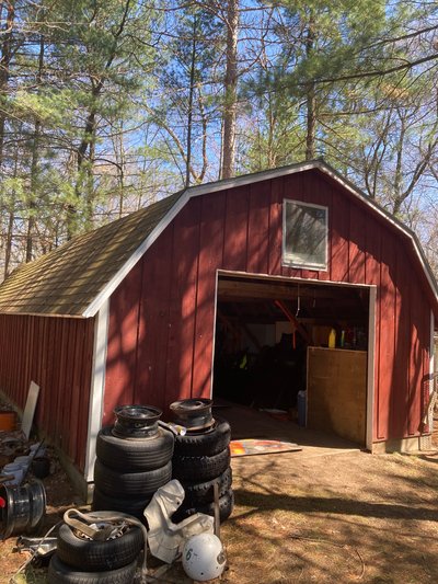 32 x 16 Shed in Cecil, Wisconsin