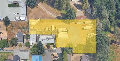 30 x 10 Parking Lot in Orting, Washington near [object Object]