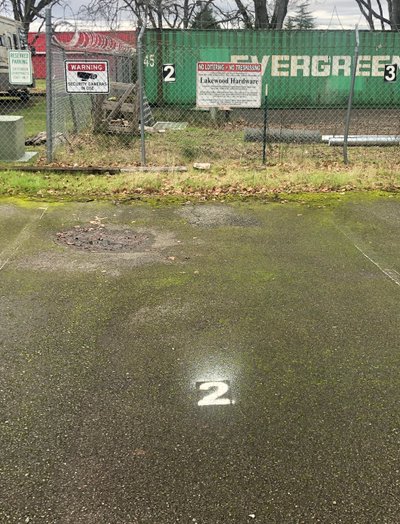 18 x 8 Parking Lot in Lakewood, Washington near [object Object]